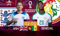 World Cup 2022: Tương quan trước trận Anh - Senegal, 2 giờ 5/12