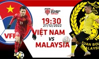 AFF Cup 2022: Tương quan trước trận Việt Nam - Malaysia, 19h30 giờ 27/12