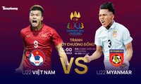 SEA Games 32: Tương quan trước trận U22 Việt Nam - U22Myanmar, 16h ngày 16/5