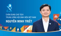 Chân dung Chủ tịch T.Ư Hội Sinh viên Việt Nam Nguyễn Minh Triết