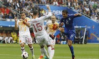 Ý từng đánh bại Tây Ban Nha 2-0 tại vòng 1/8 EURO 2016