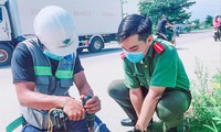 Đoàn Thanh niên Công an tỉnh Bình Thuận lắp camera an ninh tại các điểm nóng về an ninh trật tự 