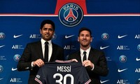 Chủ tịch PSG Nasser Al-Khelaifi khẳng định Messi là bản hợp đồng lịch sử của PSG 