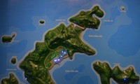 Một góc bản đồ Côn Đảo