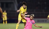 Sài Gòn FC từng là đội bóng ồn ào ở V-League, giờ đang sa sút không phanh Ảnh: Anh Tú