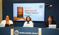 Lãnh đạo WB tại buổi họp báo ngày 8/8 Ảnh: Vietnam+