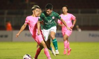 Lee Nguyễn kiến tạo 1 bàn trong chiến thắng 2-1 trước Sài Gòn FC Ảnh: TV