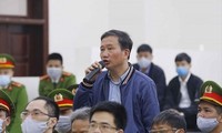 Bị cáo Trịnh Xuân Thanh trình bày tại tòa