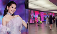 Chi Pu được fan Trung Quốc mua quảng cáo phủ sóng ở ga tàu điện ngầm