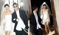Ngắm bộ ảnh cưới độc đáo tại Paris Fashion Week của &quot;Cô Em Trendy&quot; Khánh Linh