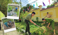 Đoàn viên thanh niên sôi nổi hoạt động môi trường trong ngày thứ bảy tình nguyện