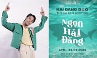 Hải Đăng Doo tổ chức fan meeting đầu tiên cùng khán giả TP.HCM, sẽ công bố dự án mới