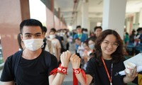 Chương trình “Chủ nhật Đỏ 2024” thu hút đông đảo sinh viên tham gia hiến máu