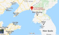 Vị trí bãi thử tên lửa Sohae của Triều Tiên. Ảnh: AFP