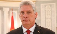 Chủ tịch Cu Ba Miguel Mario Diáz Canel Bermúdez là người kế nhiệm Chủ tịch Raul Castro lãnh đạo đất nước Cuba. Ảnh:Cubatv