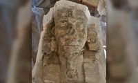 Tìm thấy 2 tượng nhân sư khổng lồ tại ngôi đền Ai Cập cổ đại 