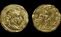 Phát hiện đồng tiền vàng quý hiếm ở Hungary có hình hoàng đế La Mã bị ám sát 