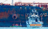 Cảnh sát Na Uy bắt giữ những người chặn tàu chở dầu của Nga
