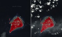Xuất hiện một hòn đảo mới ngoài khơi Nhật Bản sau khi núi lửa phun trào 