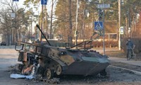 Ukraine sử dụng UAV để phá hủy ‘xe tăng bay’ BMD-2 của Nga 