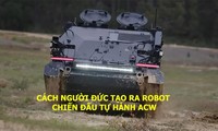 Cách người Đức tạo ra robot chiến đấu tự hành ACW 