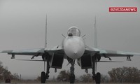 Nga dùng tiêm kích Su-27SM tuần tra bầu trời Crimea