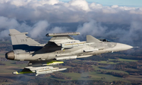 Không quân Brazil đưa máy bay chiến đấu Saab Gripen E vào biên chế 