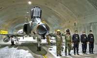 Bên trong căn cứ không quân ngầm của Iran 