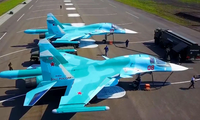 Không quân Nga nhận thêm &apos;xe tăng bay&apos; Su-34