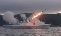 Lộ diện chiến hạm phóng tên lửa hành trình chiến lược của Triều Tiên 