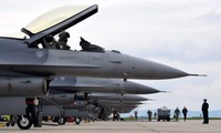 Mỹ triển khai tiêm kích F-16 đến Romania 