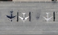 Nga vẽ hình máy bay lên đường băng để đánh lừa máy bay không người lái Ukraine 