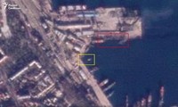 Thêm một tàu chiến Nga bị hư hại trong vụ Ukraine tấn công bán đảo Crimea?