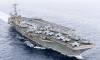 Tàu sân bay USS Harry Truman của Mỹ đến Trung Đông giữa lúc căng thẳng leo thang