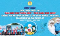 Tổng Liên đoàn Lao động Việt Nam vừa phát động cuộc thi sáng tác ca khúc “Giai điệu nơi tuyến đầu”, và thi sáng tác video “Thời khắc khó quên”, về chủ đề phòng chống COVID-19.