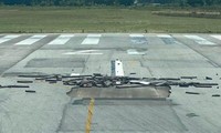 Lập tổ công tác kiểm tra sự cố vỡ đường băng sân bay Vinh 