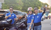Thích thú màn diễu hành mô tô ‘khủng’ trên phố Nha Trang 