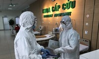 Bệnh viện Bệnh Nhiệt đới Trung ương đang điều trị cho nhiều ca mắc COVID-19 tại Việt Nam. Ảnh: Thái Hà