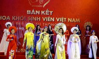15 thí sinh vào bán kết Hoa khôi Sinh viên Việt Nam 2018