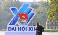 Hà Nội trang hoàng áp phích, khẩu hiệu mừng ngày hội lớn của thanh niên Việt Nam