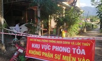 Thực hiện phong tỏa vùng có dịch tại xã Lộc Thủy, huyện Phú Lộc, TT-Huế
