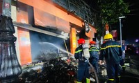 Hỏa hoạn thiêu rụi cửa hàng thiết bị điện lớn tại Huế