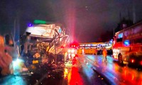Xác định nguyên nhân ô tô tải tông trực diện xe khách, 15 người thương vong tại Huế