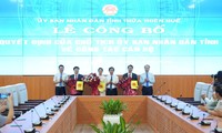 Công bố các quyết định về công tác cán bộ tại tỉnh TT-Huế