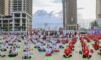 Hơn 1.500 người đồng diễn Yoga quốc tế Đà Nẵng 2024