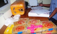 Số lượng lớn heroin được phát hiện dọc bờ biển Quảng Nam
