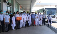 38 y, bác sỹ Phú Thọ tình nguyện đến hỗ trợ chống dịch COVID-19 ở Quảng Nam. Ảnh C.T