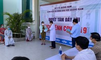 Các bệnh nhân ở Quảng Nam điều trị khỏi và xuất viện sáng nay
