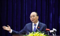 Thủ tướng Nguyễn Xuân Phúc phát biểu tại lễ kỷ niệm. Ảnh: TTXVN