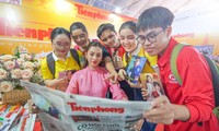 Hội báo toàn quốc 2024 náo nhiệt, Hoa hậu Thanh Thủy - Tiểu Vy check-in sớm